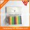 Non-toxic TPR book shape colored pencil erasers for kids