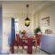 Flush Mount 1 Light Classical Droplight Restoring Ancient Ways Antique Brass Spray Lacquer Glass Metal