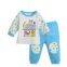 2015New Cartoon Baby Sets Boy Girl Spring Autumn Newborn Clothing Sets Baby T-shirt Pants Suit For Infant Baby Clothes