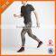2016 good elasticity mens tights pantyhose sweat pants sport leggings for running