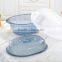 plastic filter basket food grade vegetable and fruit basket household product