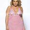 Fashionable Cheap Wholesale Girls Pink Night Sleeping Dress