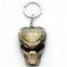 Gold predator key chain fashion accessories of men