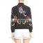 Embroidery Clothing Custom Bomber Jacket Woman
