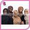 Wholesale Newest Pleated Breathable Solid Color Hijab Scarf Shawl