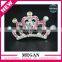 Fancy rhinestone mini tiara crown hair comb for kids birthday gift