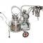 hot sale hand operated cow mobile milker