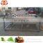 Professional Food Standard Fruit Brush Washing Machine Bubble Washer Vegetable Washing Drying Processing Line