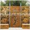 Decorative outdoor metal screen room dividers partitions