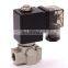 GOGO 2 way SS304 high temperature steam hot water pilot piston solenoid valve G3/8" 220V AC Orifice 15mm normal close SPZ-10