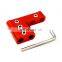 Car refitting parts Aluminum Engine Spark Plug Wire Separator Divider Organizer Clamp Kit 3Pcs