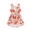 Baby Dresses Sleeveless Children Prints Fancy Girl Party Wear Western Summer Dress Girl Dress