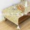 Customized cotton and polyester jacquard tablecloth small pure and fresh dustproof cover tea table