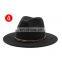 20colors fashion woman woolen jazz hat British classic flat hat European and American men women fedora hats flat-brimmed hats