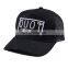 Embroidery trucker hat, distressed trucker mesh cap
