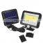 High Quality Black Trumpet 3 Function Garden Solar Security Led Outdoor Wall Lights