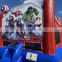 Super Heroes Inflatable Bouncy Castle Playhouse Commercial Grade Bounce House For Children