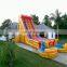 Dual Lane Inflatable Fire and Ice Water Slide Commercial