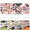 manual beef mutton slices maker/frozen diced beef  cutter/ carrot potato cucumber  slicing machine/