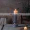 New arrival cheap home goods candlestick antique crafts concrete pillar candle stand in bulk