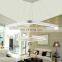 Modern decoration led white Rectangular acrylic chandeliers