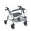 Elderly adult folding aluminum walker rollator for elderly