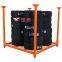 Folding 60X60 Inch Metal PCR Tire Tyre Collapsible Stacking Storage Rack