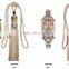 JCB105AB bead tassel curtain hook wall hook metal hooks