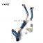 Universal muffler pipe carbon fiber stainless steel  motorcycle exhaust pipe  MT-07