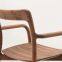 New design branca chair solid wood chair solid walnut dining chairs