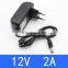 100-240V AC to DC Power Adapter Supply Charger Switching, ac dc adapter 12V eu plug power adapter 12v 1a