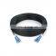 Ftth SC UPC Duplex Single Mode G657A kabel serat patch Indoor Outdoor Drop Cable Patch cord fiber optic patch cord sc