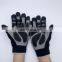 HY Leather Palm Impact Anti Shock Gloves Arthritis Durable Padded Glove With Seamless Index Finger