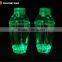 clear luminous plastic 750ml colorful cocktail shaker