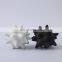 sea urchin shape black white nordic decoration ornament ceramic home accessories