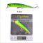 9.5cm 8g 8 colors 3D Bionic eyes Saltwater Fish Baits with Treble Hooks  Quivering Minnow Bait Fishing