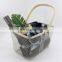 wholesale home multifunctional metal wire bath storing storage basket with handle