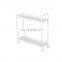 Kitchen Movable Trolley Plastic Basket Trolley Kitchen Cart