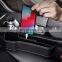 Amazon hot sale Recommendation Car Gap Debris Storage Box Car Leather Storage Box Mobile Phone Storage Box