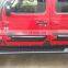 Aluminum Side Skirt Rocker Guard Kick Plate For Jeep Wrangler JL JK Stick On
