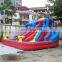 Colorful rainbow giant inflatable water slide for sale,inflatable stair slide,inflatable dry slide