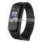 SANDA C1P Stylish Smart Watch For Women Fitness Tracker Sport Ladies Silicone Bracelet Phone