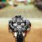 GOLDENHOUR GH-119 Men Military Sport Watches Mens LED Analog Digital Watch Male Army Stainless Quartz Clock Relogio Masculino
