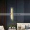 Modern Minimalist LED Strip Wall Lamp Living Room TV Background Decoration Art Indoor LED Wall Light