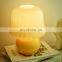 Cream Mushroom Desk Lamp French Medieval Retro Handmade Table Lamp Bedroom Bedside Girly Glass Decorative Table Light