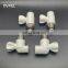 DUVEL PPR Thermostatic Radiator Valve Radiator Heating PPR Pipe Fitting Angel Male Thread Temperature Control Valve