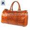 Wholesale Manufacturer of Superlative Quality Nickle Fitting Fashion Leather Duffel Bag