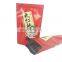 Food Grade Heat Seal Plastic Stand Up Pouch Zip Lock Tea Bag