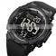 1845 new sports wrist watch men fashion waterproof men wristwatch gold digital hour time date alarm watches skmei factor