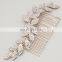 Wedding Hair Combs Hairpins Clips for Bride Women Girls Hair Jewelry Accessories Bling Rhinestone Headpiece Hair Styling Jewelry